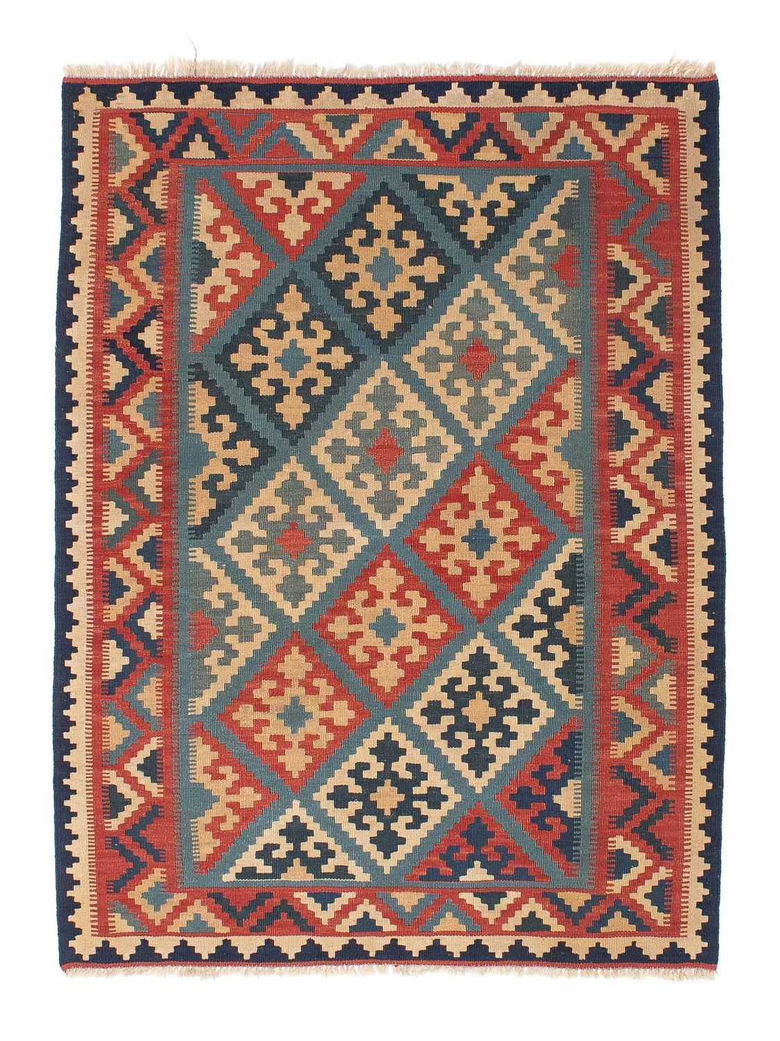 Tapis Kelim - Oriental - 170 x 126 cm - multicolore