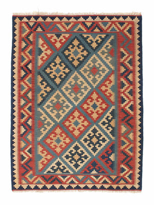 Tapis Kelim - Oriental - 170 x 126 cm - multicolore