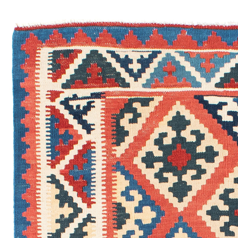 Tapis Kelim - Oriental - 171 x 123 cm - rouge clair