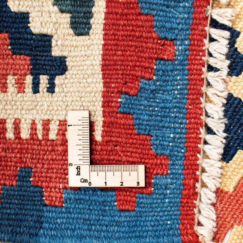Tapis Kelim - Oriental - 171 x 123 cm - rouge clair