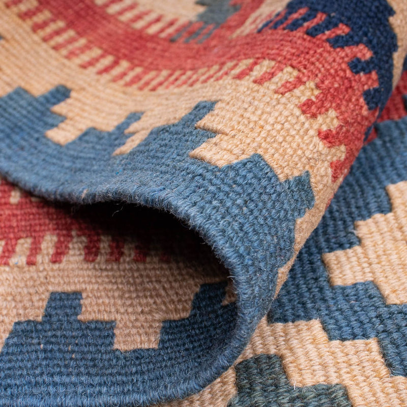 Tapis Kelim - Oriental - 166 x 127 cm - bleu