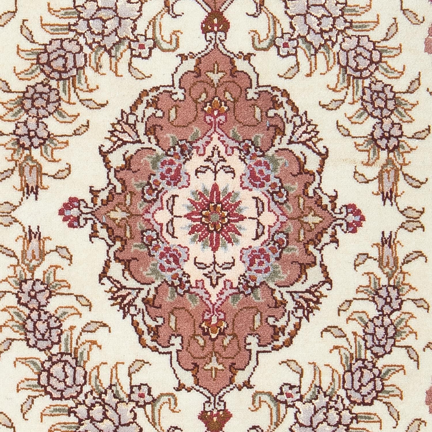 Tapis persan - Tabriz - Royal - 93 x 61 cm - beige