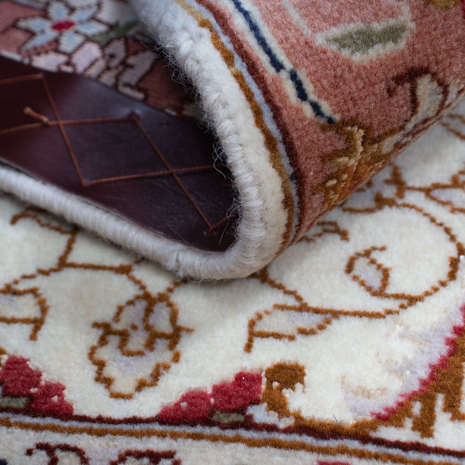 Tapis persan - Tabriz - Royal - 93 x 61 cm - beige