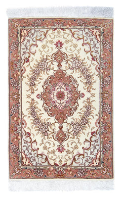 Tapis persan - Tabriz - Royal - 92 x 60 cm - beige