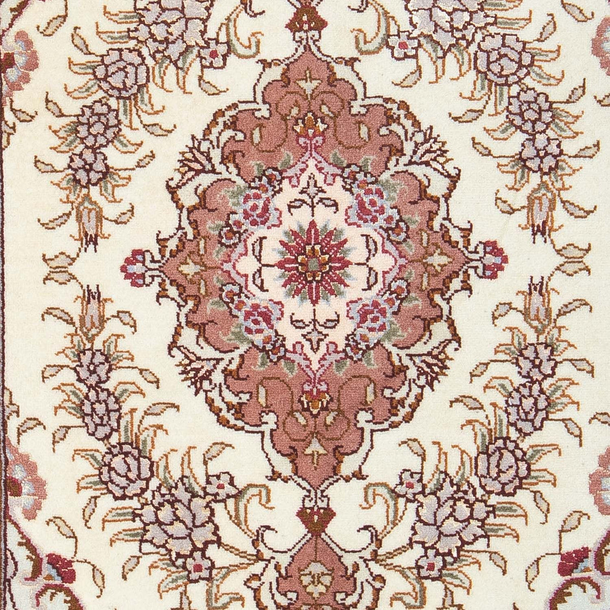 Tapis persan - Tabriz - Royal - 92 x 60 cm - beige