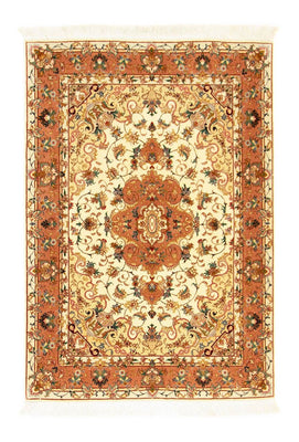 Tapis persan - Tabriz - Royal - 144 x 100 cm - beige