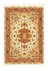 Tapis persan - Tabriz - Royal - 144 x 100 cm - beige