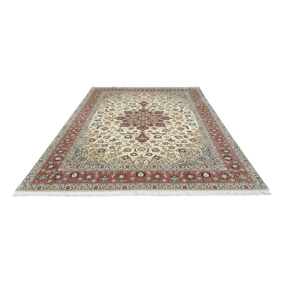 Tapis persan - Tabriz - Royal - 308 x 205 cm - beige