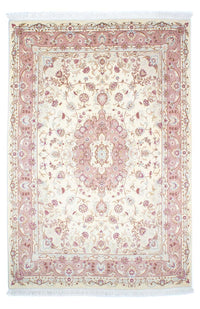 Tapis persan - Tabriz - Royal - 246 x 167 cm - beige
