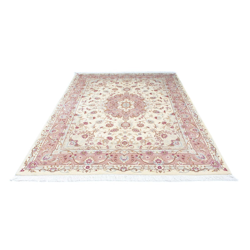 Tapis persan - Tabriz - Royal - 246 x 167 cm - beige
