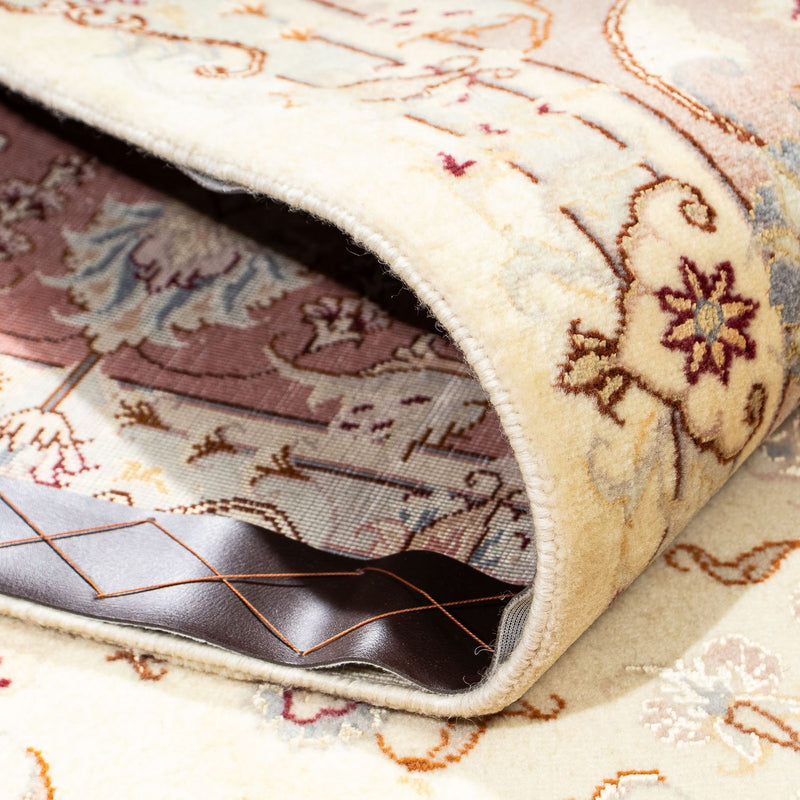Tapis persan - Tabriz - Royal - 196 x 149 cm - beige