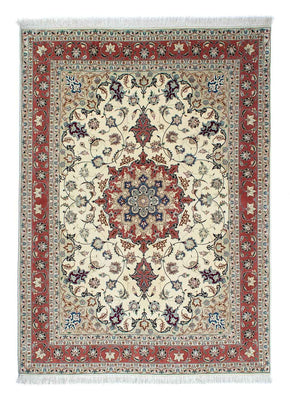 Tapis persan - Tabriz - Royal - 201 x 156 cm - beige