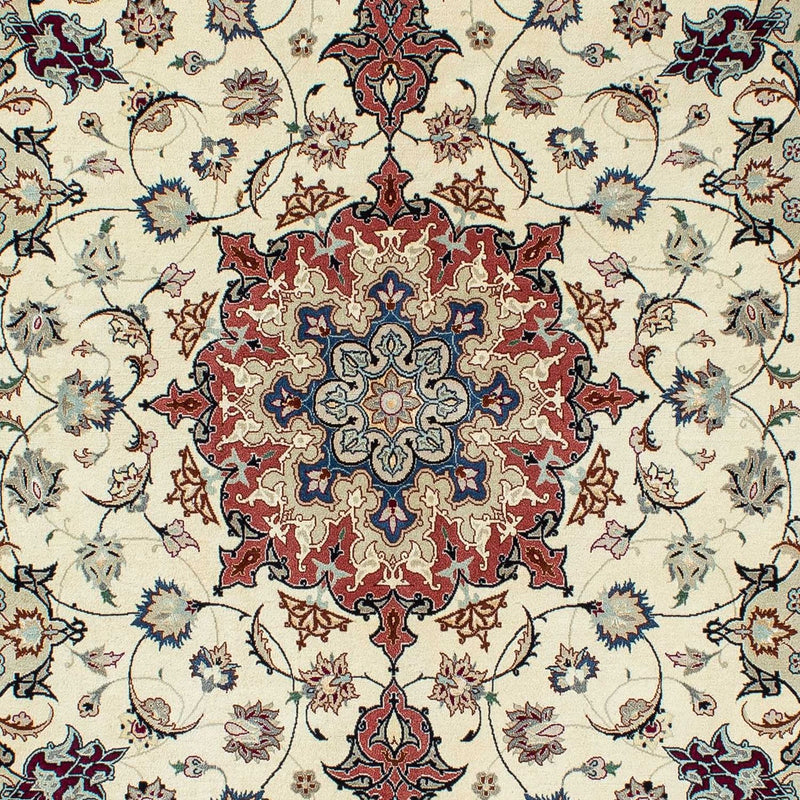 Tapis persan - Tabriz - Royal - 201 x 156 cm - beige