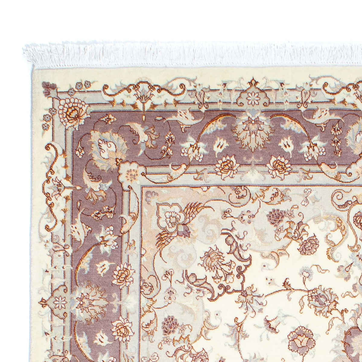 Tapis persan - Tabriz - Royal - 236 x 169 cm - beige