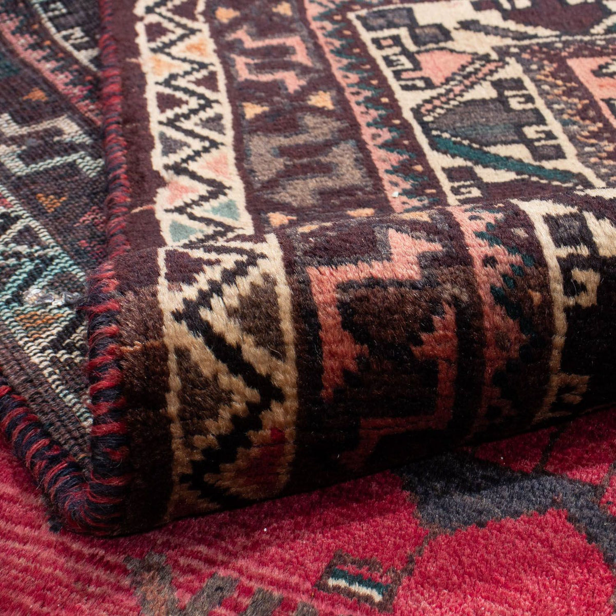 Tapis persan - Nomadic - 294 x 217 cm - rouge