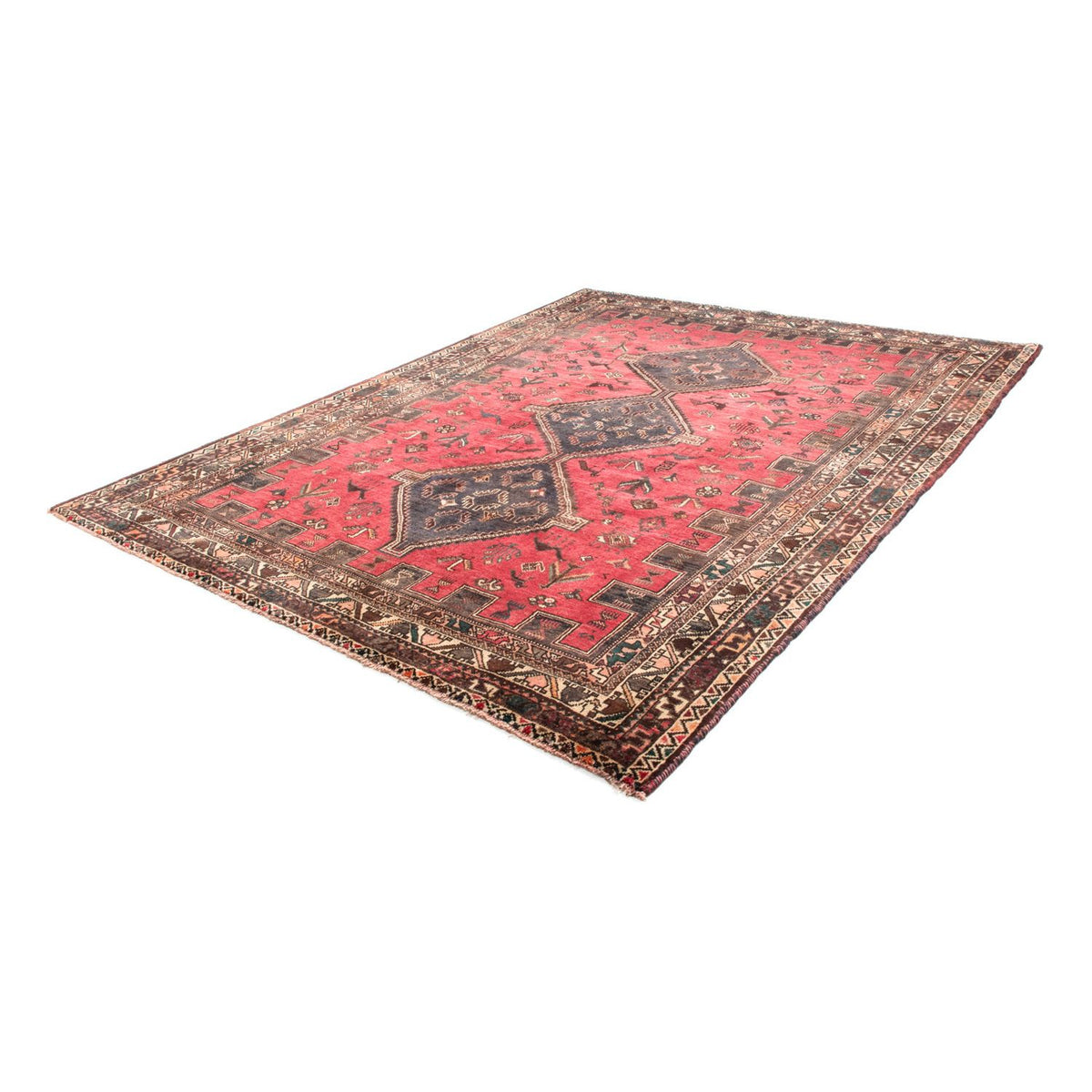 Tapis persan - Nomadic - 294 x 217 cm - rouge