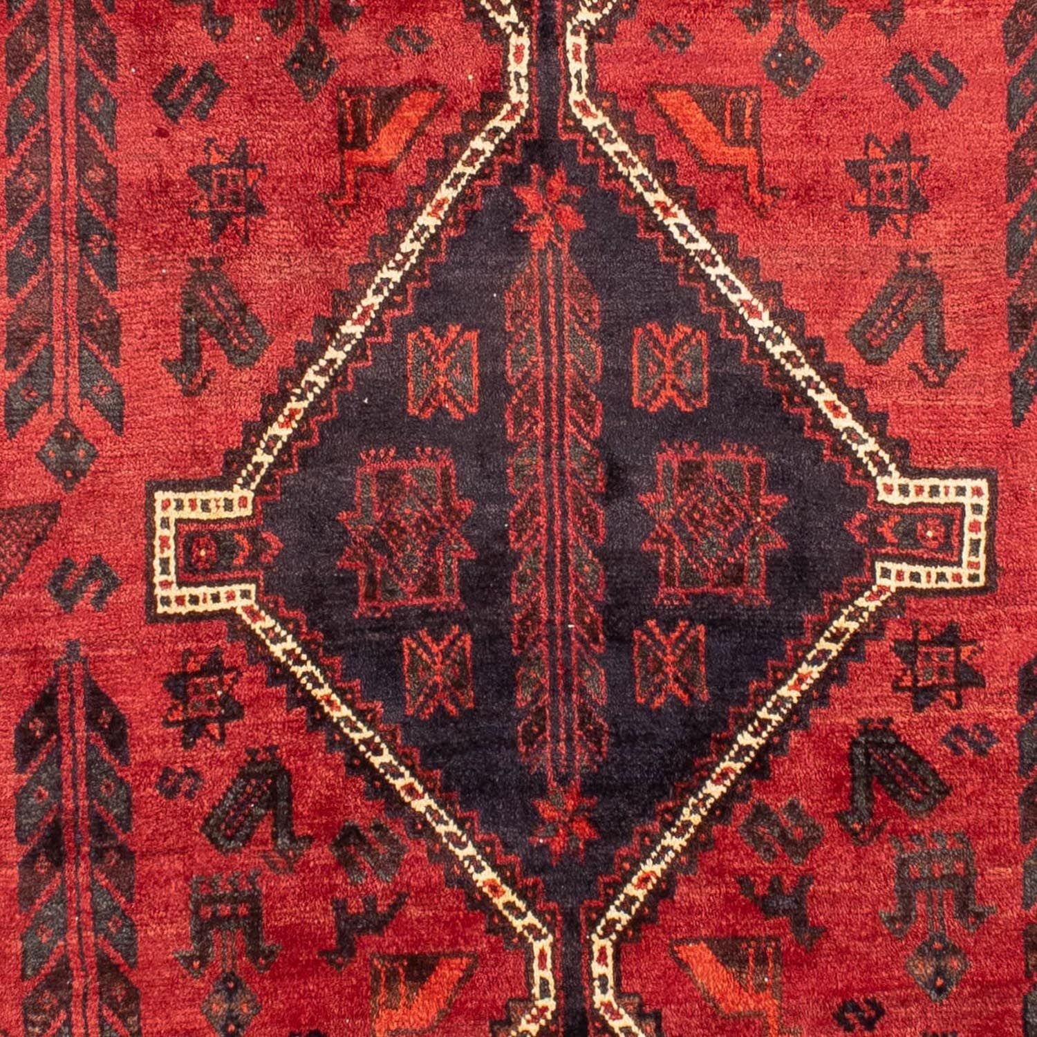 Tapis persan - Nomadic - 318 x 206 cm - rouge