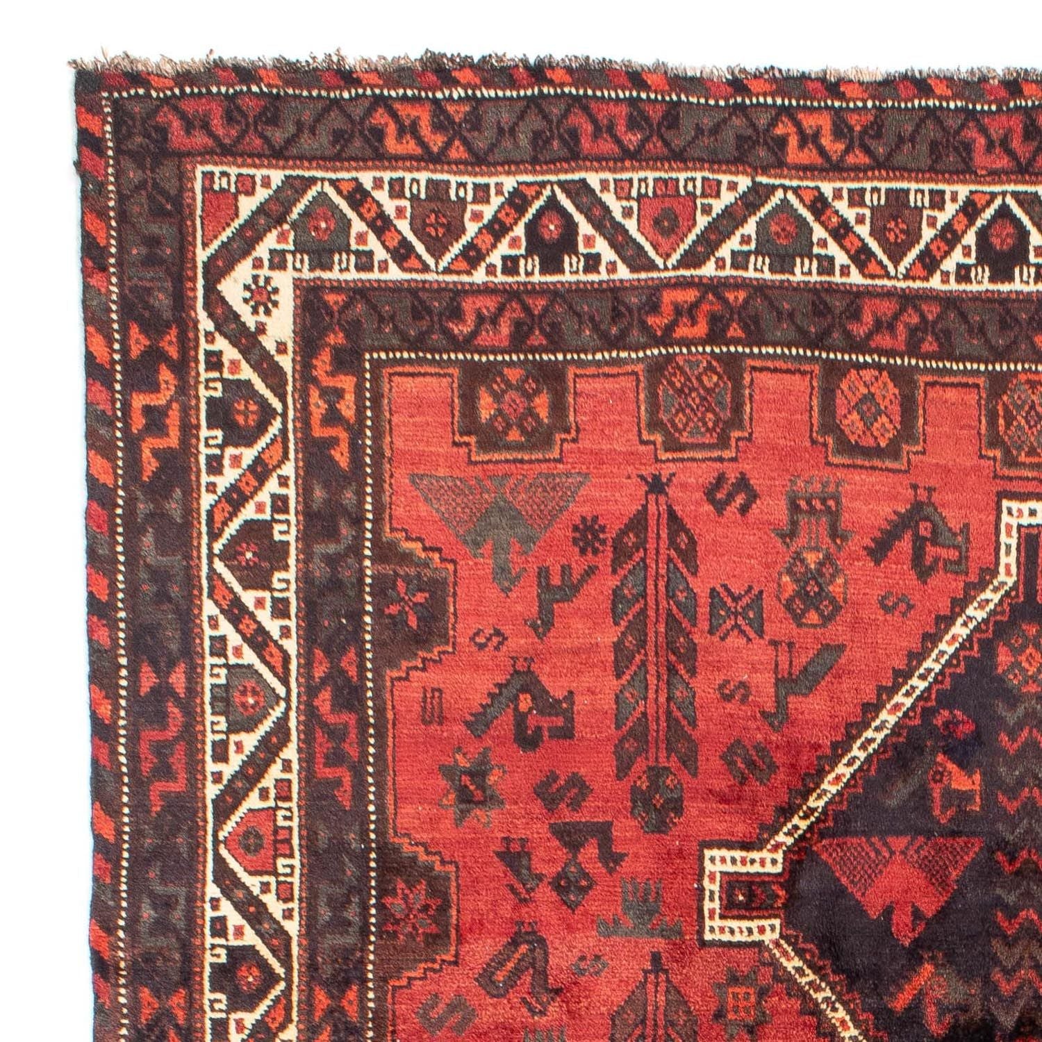 Tapis persan - Nomadic - 318 x 206 cm - rouge