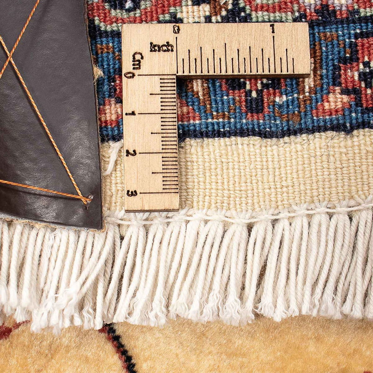 Tapis persan - Bidjar - 202 x 140 cm - beige