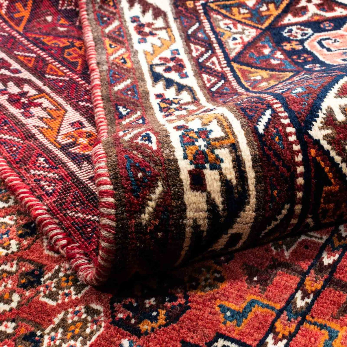 Tapis persan - Nomadic - 255 x 160 cm - rouge