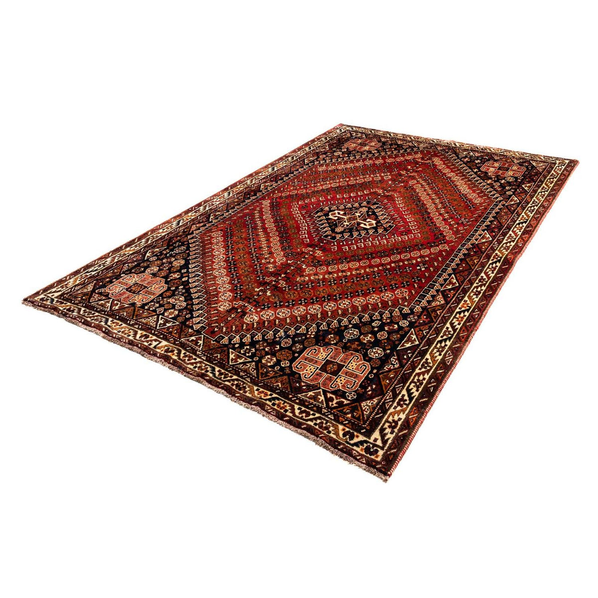 Tapis persan - Nomadic - 255 x 160 cm - rouge