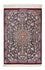 Tapis persan - Ghom - 82 x 57 cm - rouge foncé