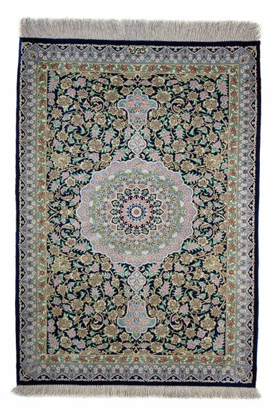 Tapis de Qom Tapis 63x88cm - Tapis persan