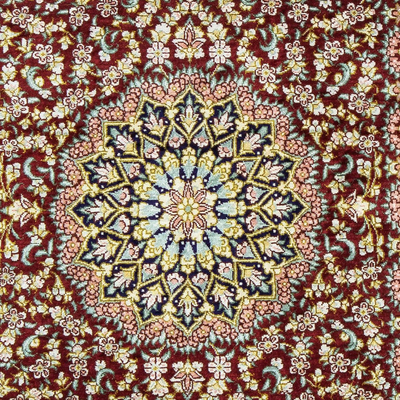Tapis persan - Ghom - 78 x 57 cm - multicolore