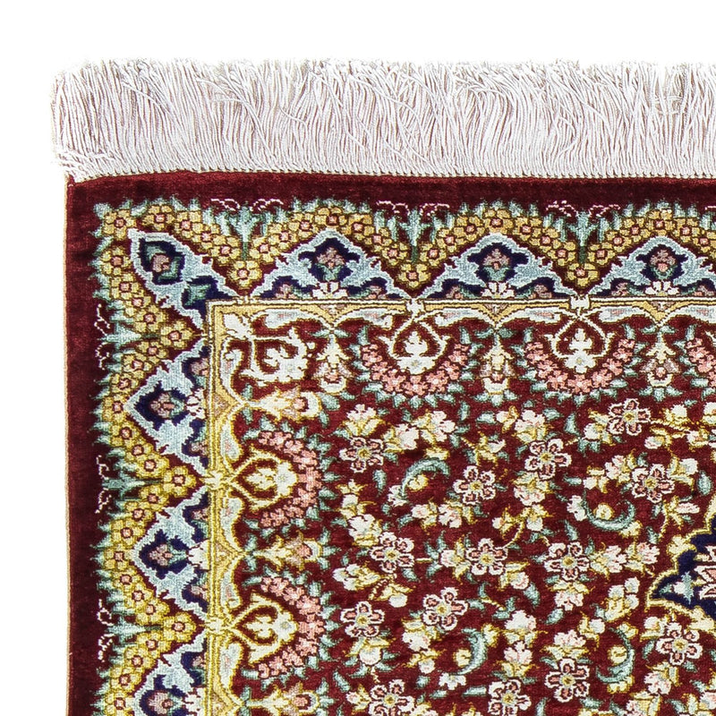 Tapis persan - Ghom - 78 x 57 cm - multicolore