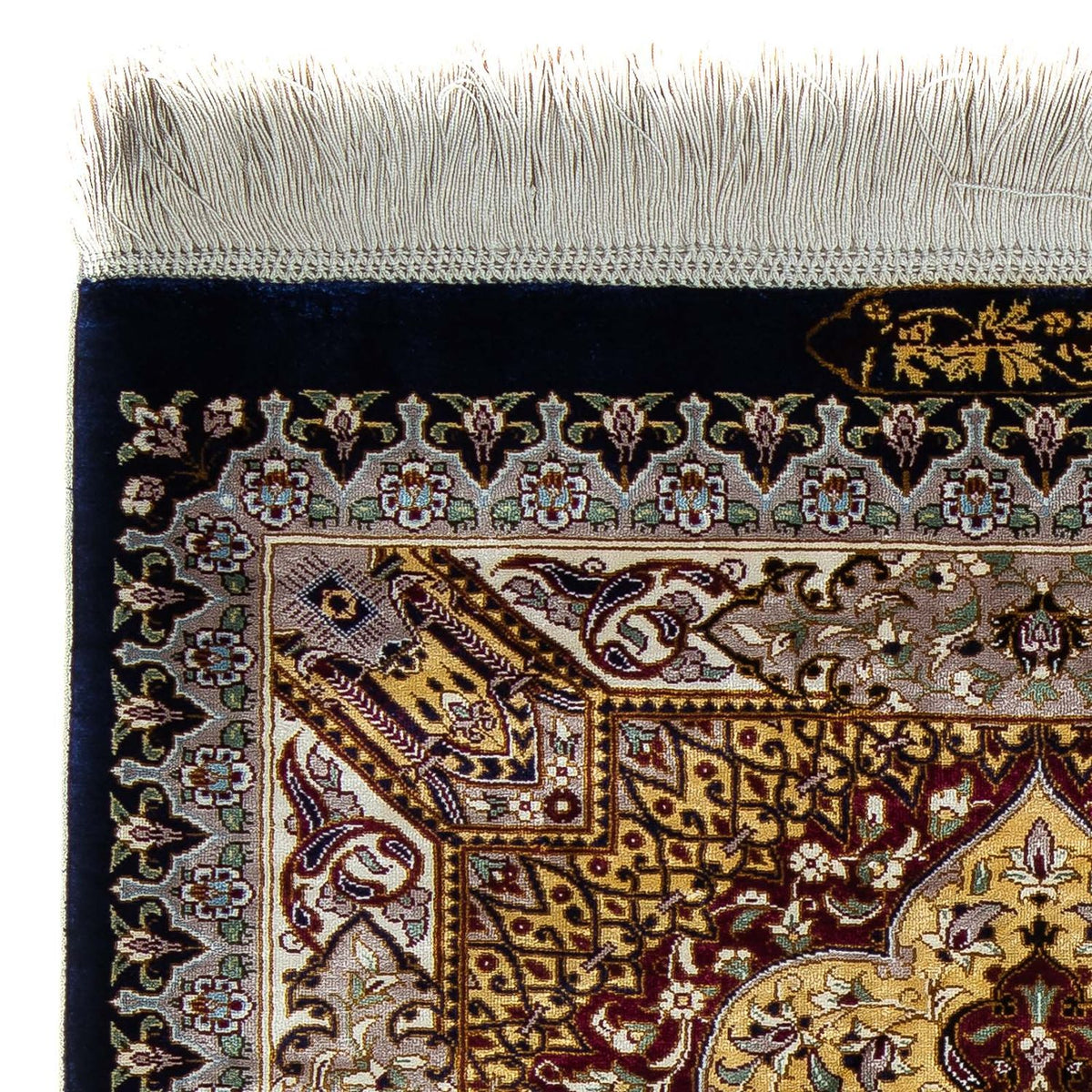 Tapis de Qom Tapis 87x59cm - Tapis persan