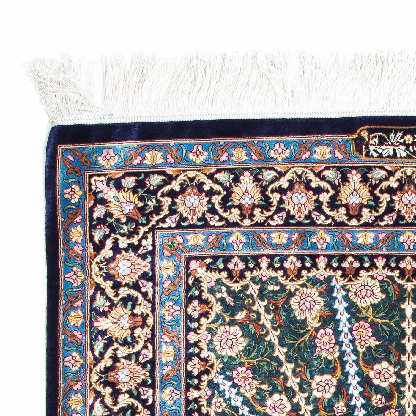 Tapis de Qom Tapis 121x81cm - Tapis persan