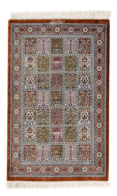 Tapis persan - Ghom - 92 x 59 cm - multicolore