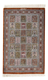 Tapis persan - Ghom - 92 x 59 cm - multicolore