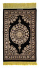 Tapis persan - Ghom - 90 x 60 cm - bleu foncé