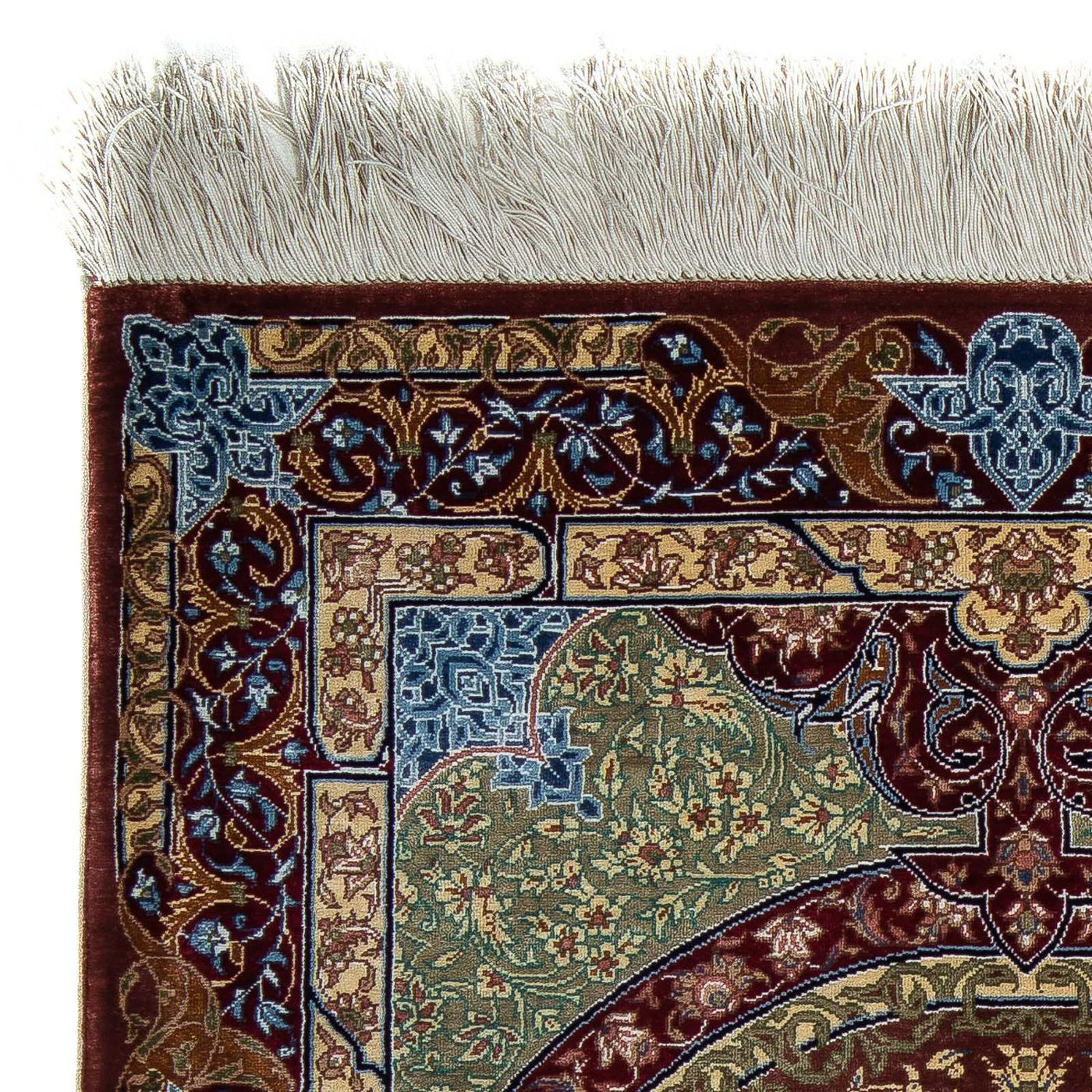Tapis de Qom Tapis 90x61cm - Tapis persan