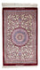 Tapis persan - Ghom - 101 x 59 cm - rouge foncé