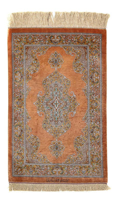 Tapis persan - Ghom - 96 x 59 cm - marron