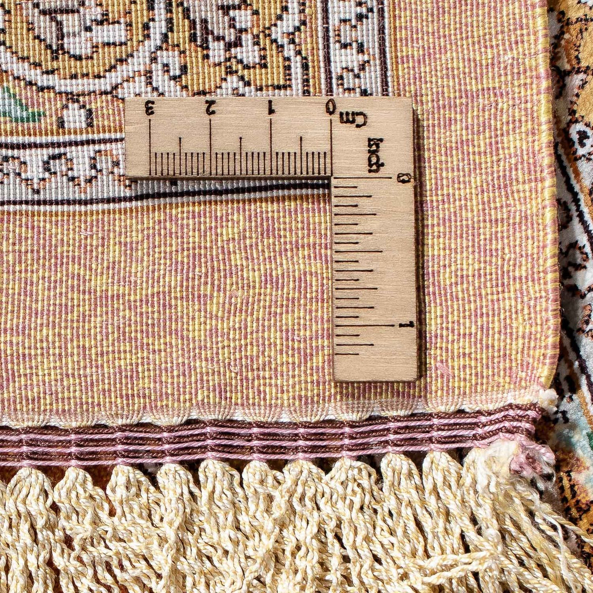 Tapis persan - Ghom - 96 x 59 cm - marron