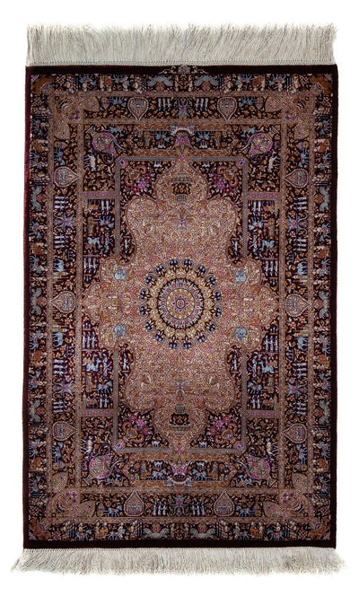 Tapis de Qom Tapis 62x90cm - Tapis persan