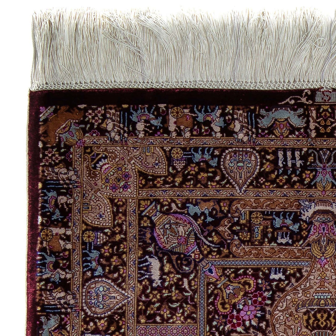 Tapis de Qom Tapis 90x62cm - Tapis persan