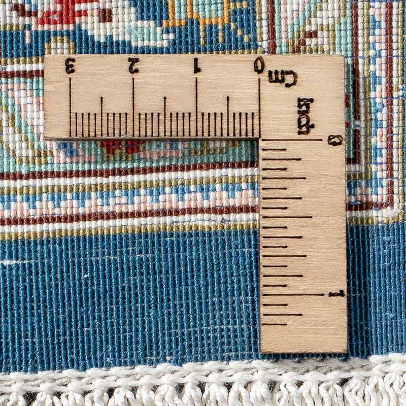 Tapis persan - Ghom - 91 x 62 cm - bleu foncé
