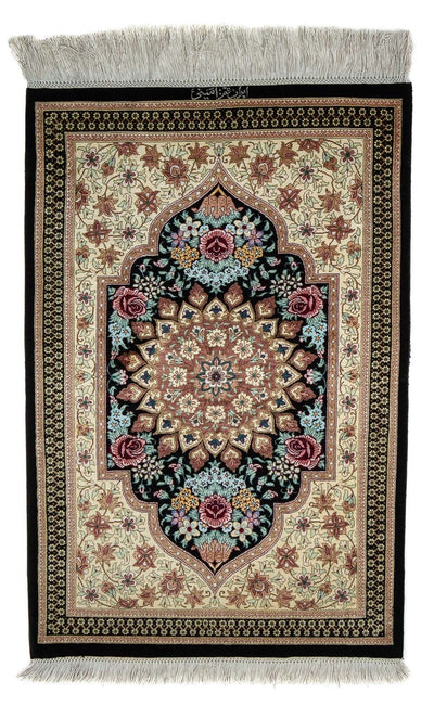 Tapis de Qom Tapis 59x89cm - Tapis persan