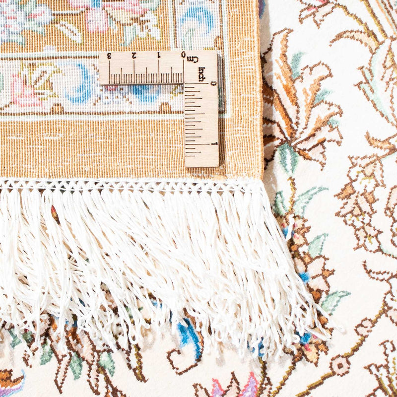Tapis persan - Ghom - 124 x 79 cm - beige
