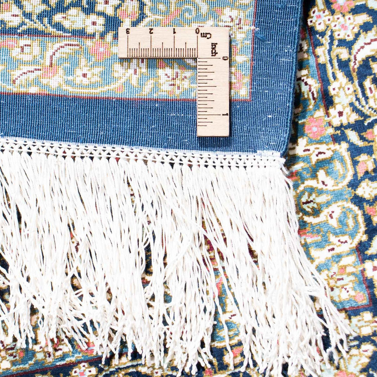 Tapis persan - Ghom - 118 x 77 cm - rouille