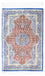 Tapis persan - Ghom - 117 x 78 cm - bleu
