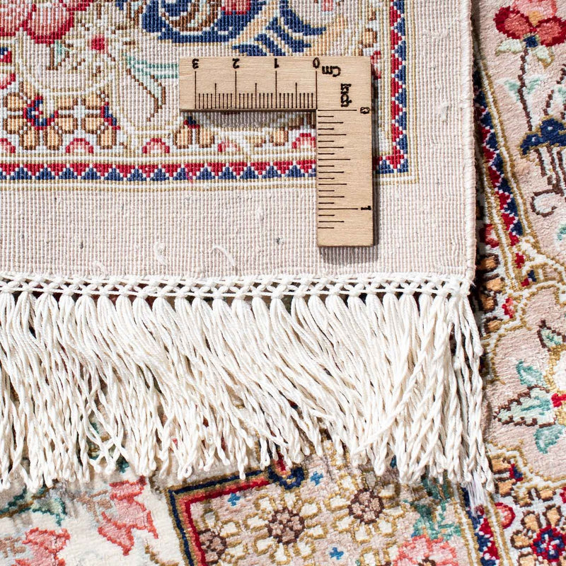 Tapis persan - Ghom - 125 x 84 cm - beige