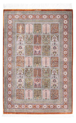 Tapis persan - Ghom - 124 x 82 cm - multicolore