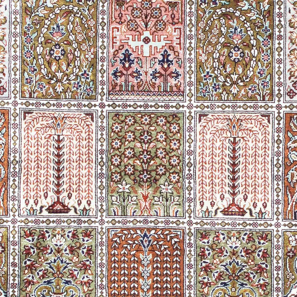 Tapis persan - Ghom - 124 x 82 cm - multicolore