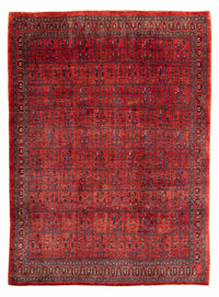 Tapis Gabbeh - Persan Kashkuli - 345 x 260 cm - rouge foncé