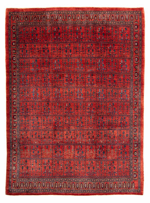 Tapis Gabbeh - Persan Kashkuli - 345 x 260 cm - rouge foncé